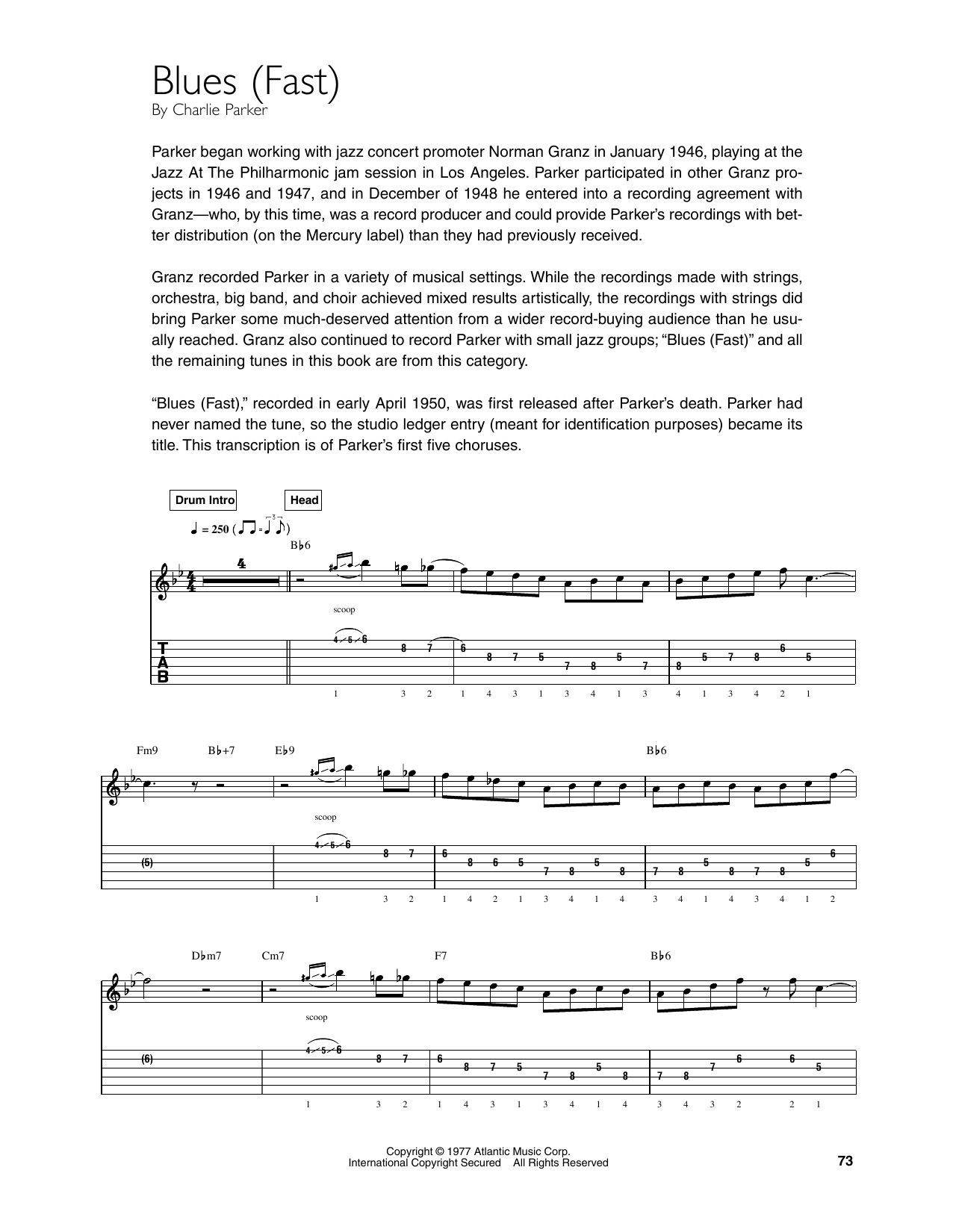 Produktbild zu: Blues (Fast)