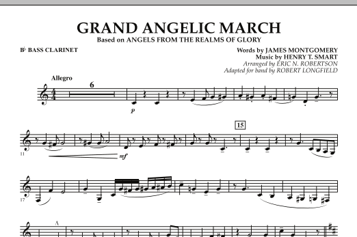 Product picture to: Grand Angelic March - Bb Bass Clarinet