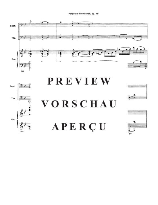 Produktgalerie: Seite 21 von 21 Perpetual Providence , , (Euphonium, Tuba + Klavier)