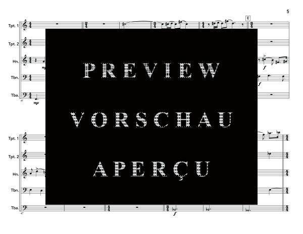Produktgalerie: Seite 9 von 11 Quintet No. 1, Op. 30, , (Blechbläser Quintett)