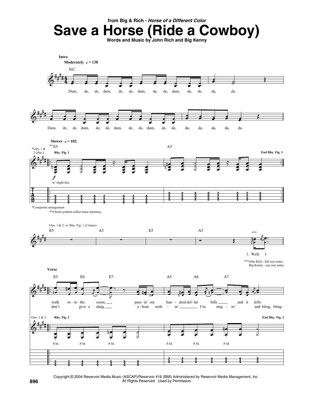 Produktbild zu: Save A Horse (Ride A Cowboy)