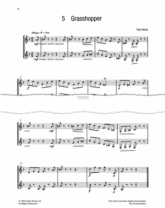 Product gallery: Page 1 of 1 Grasshopper, Paul Harris