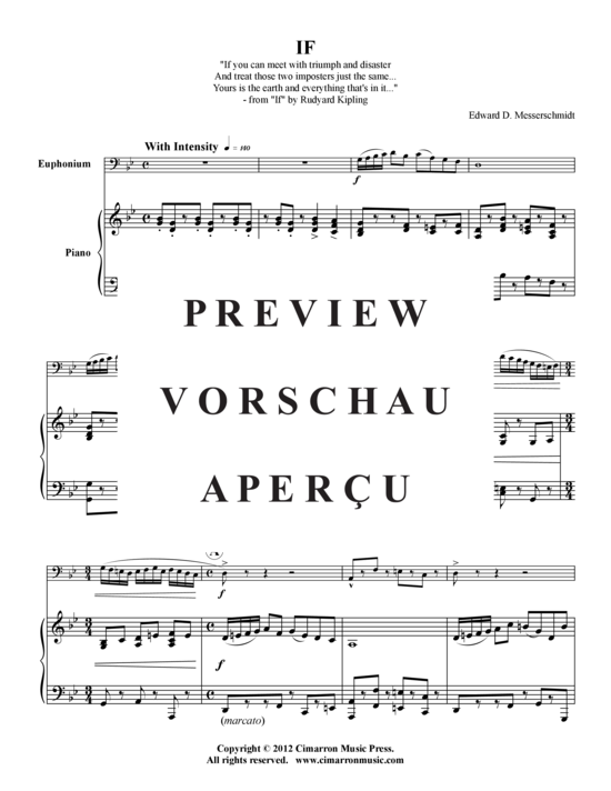 Product gallery: Page 2 of 12 If , , (piano + baritone/trombone)