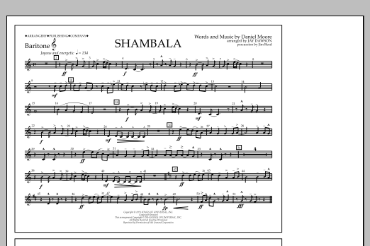 Produktbild zu:  Shambala - Baritone T.C. - Jay Dawson