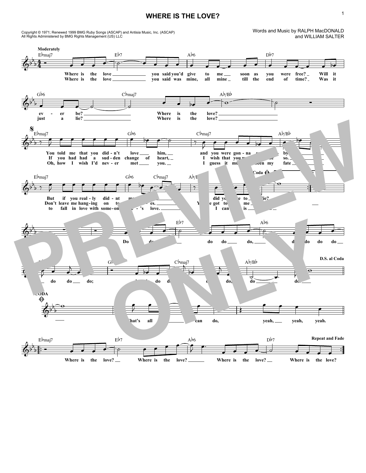 Produktbild zu: Where Is The Love?