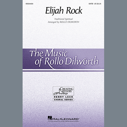 cover: Elijah Rock (arr. Rollo Dilworth), Traditional Spiritual