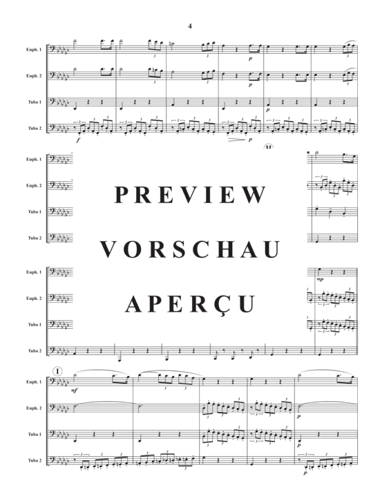 Product gallery: Page 6 of 21 Overture to Nabucco , , (Tuba Quartett EETT)