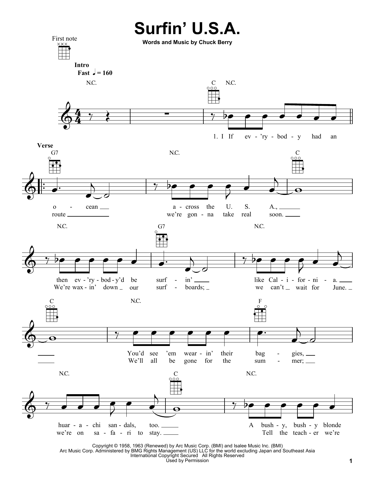 Product gallery: Page 1 of 1 Surfin' U.S.A., The Beach Boys