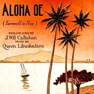 cover: Aloha Oe, Queen Liliuokalani, Melodieinstrument