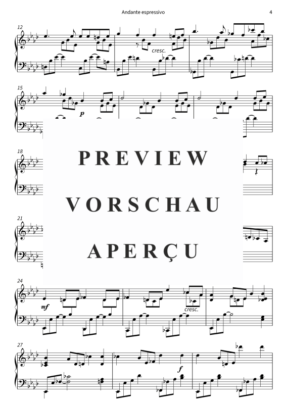 Product gallery: Page 6 of 11 Vier Lieder für das Pianoforte op. 6, , Piano Solo