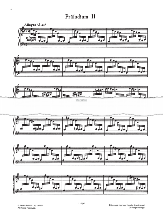 Product picture to: Prelude And Fugue No.2 (from 24 Preludes And Fugues Op. 87)