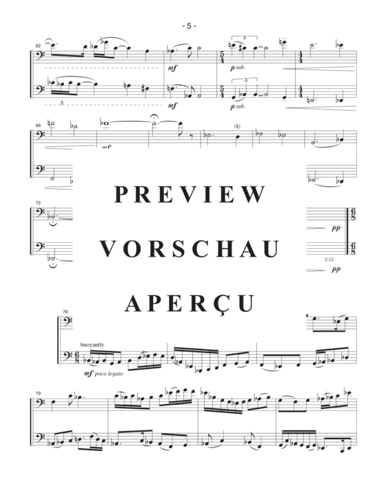 Product gallery: Page 8 of 21 Four Miniatures , , (trombone/euphonium and bass trombone/tuba)