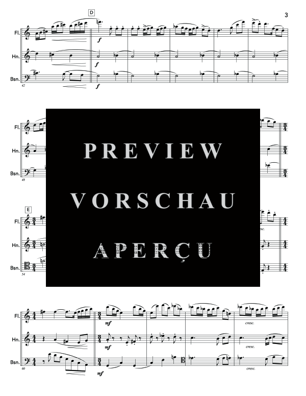 gallery: Trio, Op. 103, , (Holzbläser Trio Querflöte, Horn und Fagott)