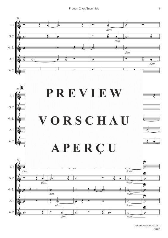gallery: AEON, , (Frauen Chor / Ensemble)