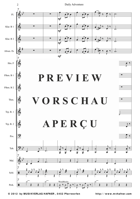 Product gallery: Page 7 of 11 Daily Adventure, , (Youth wind orchestra)