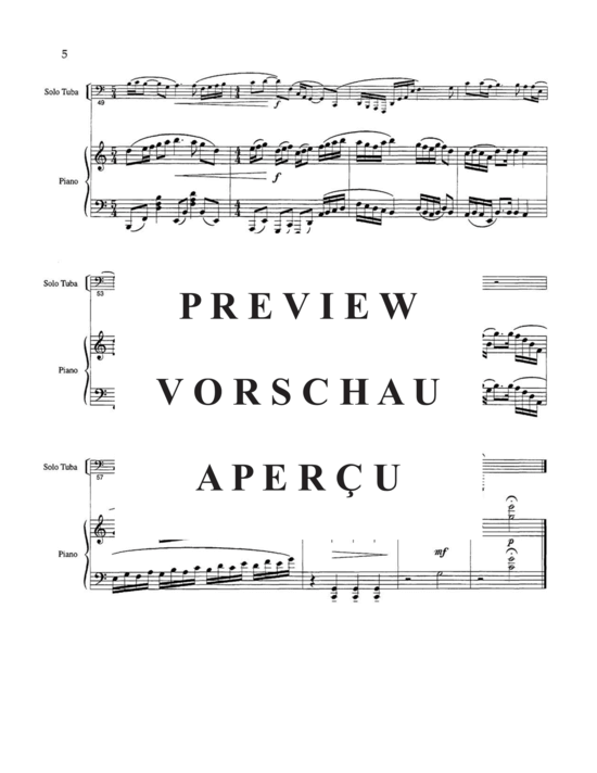 Produktgalerie: Seite 10 von 21 Suite No. 3 , , (Tuba + Klavier)