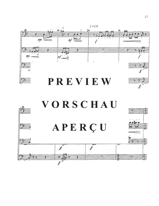 Product gallery: Page 21 of 21 Tuba Quartet: Study in Motions, Hymn, and Finale , , (Tuba Quartett EETT)