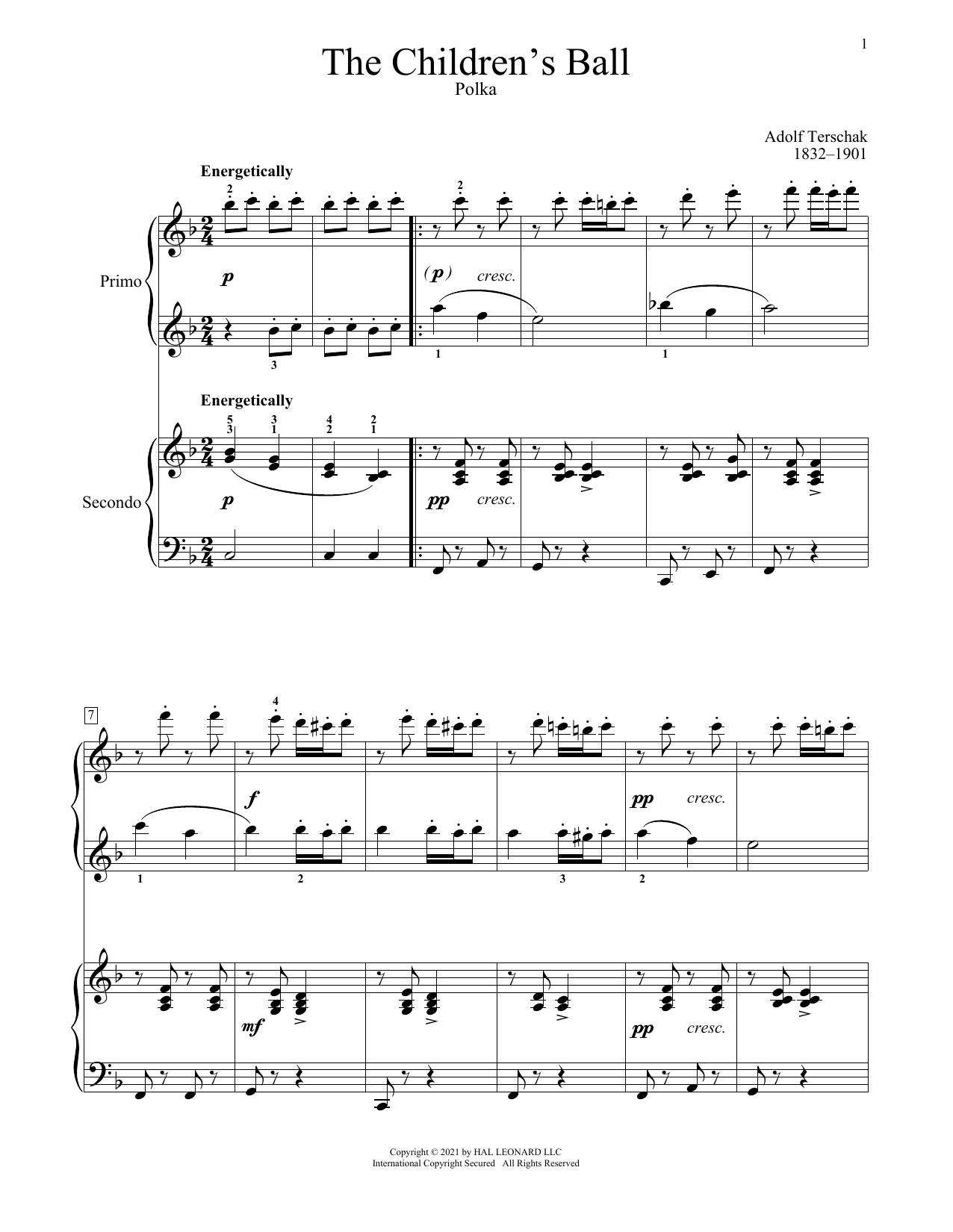 Produktbild zu: The Children's Ball (Polka)