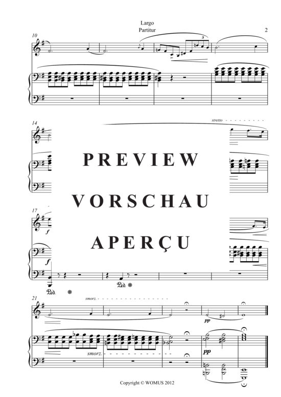 Product gallery: Page 3 of 4 Largo op. 28 Nr. 4 , , (violin + piano)