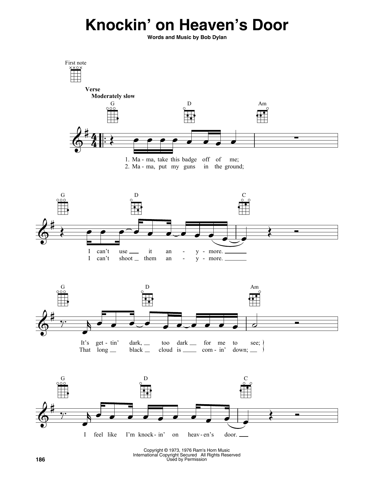 Produktbild zu: Knockin' On Heaven's Door