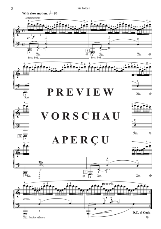Produktgalerie: Seite 4 von 4 Für Joleen , , Klavier Solo