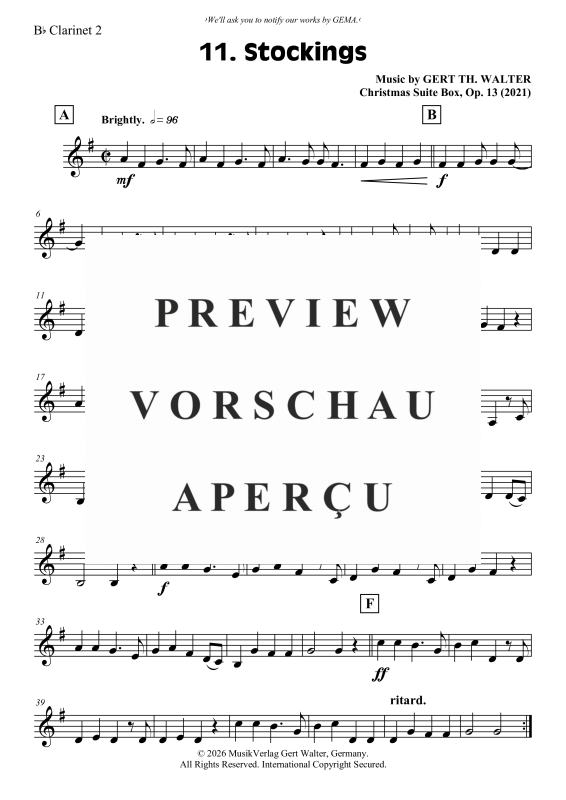 gallery: Stockings, , Klarinetten Trio