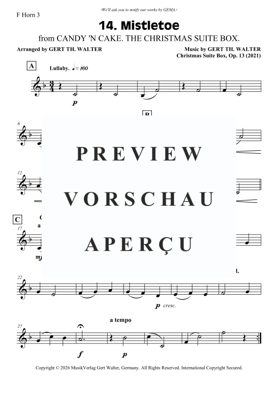 Produktgalerie: Seite 6 von 6 Mistletoe, , Horn Trio