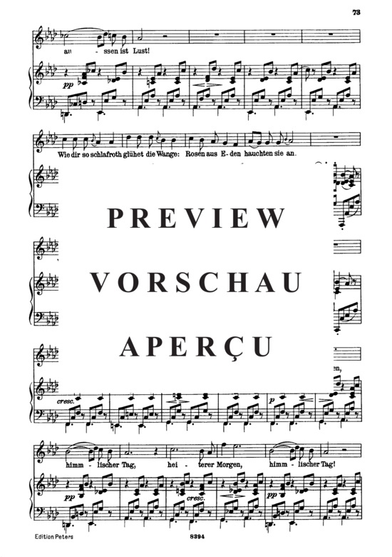 gallery: Wiegenlied D.867 Wie sich der Äuglein , , (Gesang hoch + Klavier)