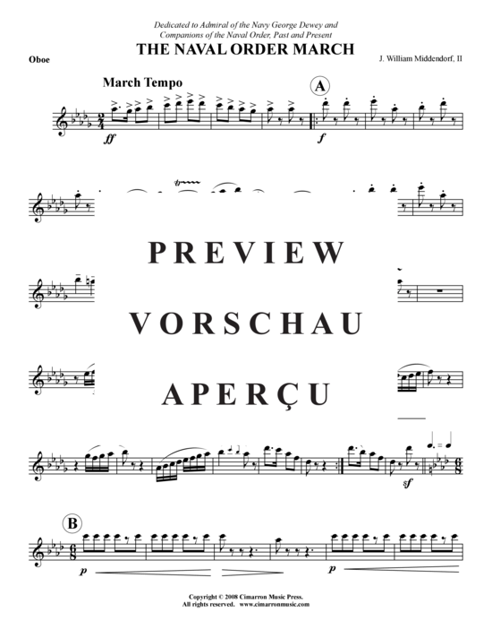 Product gallery: Page 18 of 21 Naval Order Marsch , , (Concert Band)