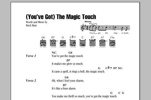 Produktgalerie: Seite 1 von 1 (You've Got) The Magic Touch, The Platters, Gitarre