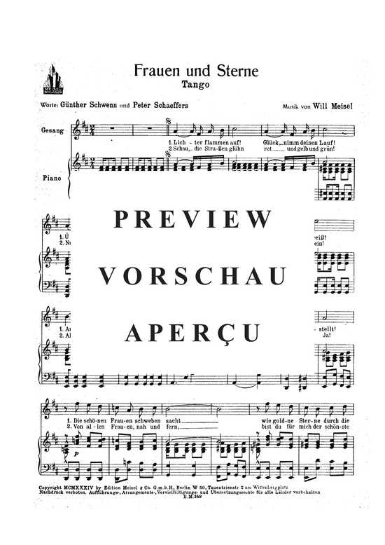 Produktgalerie: Seite 4 von 4 Frauen und Sterne, 	, Klavier und Gesang
