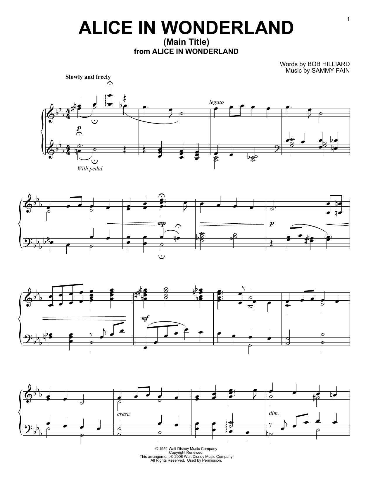 Product gallery: Page 1 of 1 Alice In Wonderland, Bill Evans