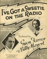 cover: I've Got A Sweetie On The Radio, Billy Mayerl