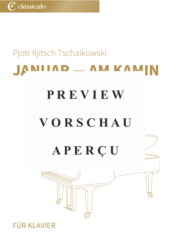 Product gallery: Page 2 of 6 Januar — Am Kamin - Vereinfachte Fassung, , Piano Solo
