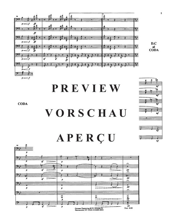 Produktgalerie: Seite 5 von 14 Funeral March on the Death of a Hero , , (Tuba Ensemble EEEE/TTT + Pauken)