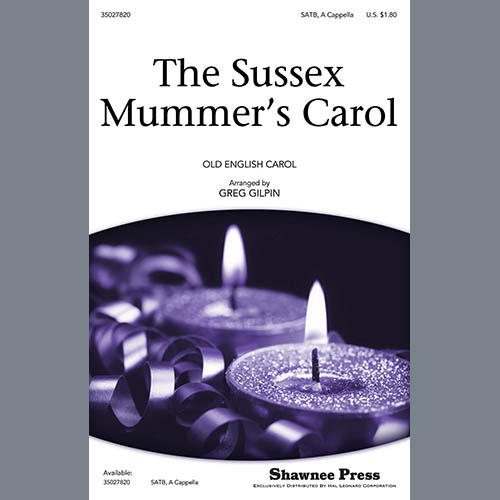 cover: Sussex Carol, Greg Gilpin