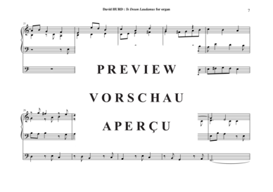 gallery: Te Deum Laudamus , , (Orgel Solo)