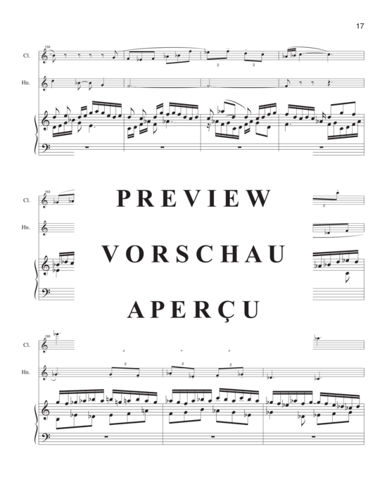 Product gallery: Page 20 of 21 Passage to Eden , , (clarinet, horn and piano)