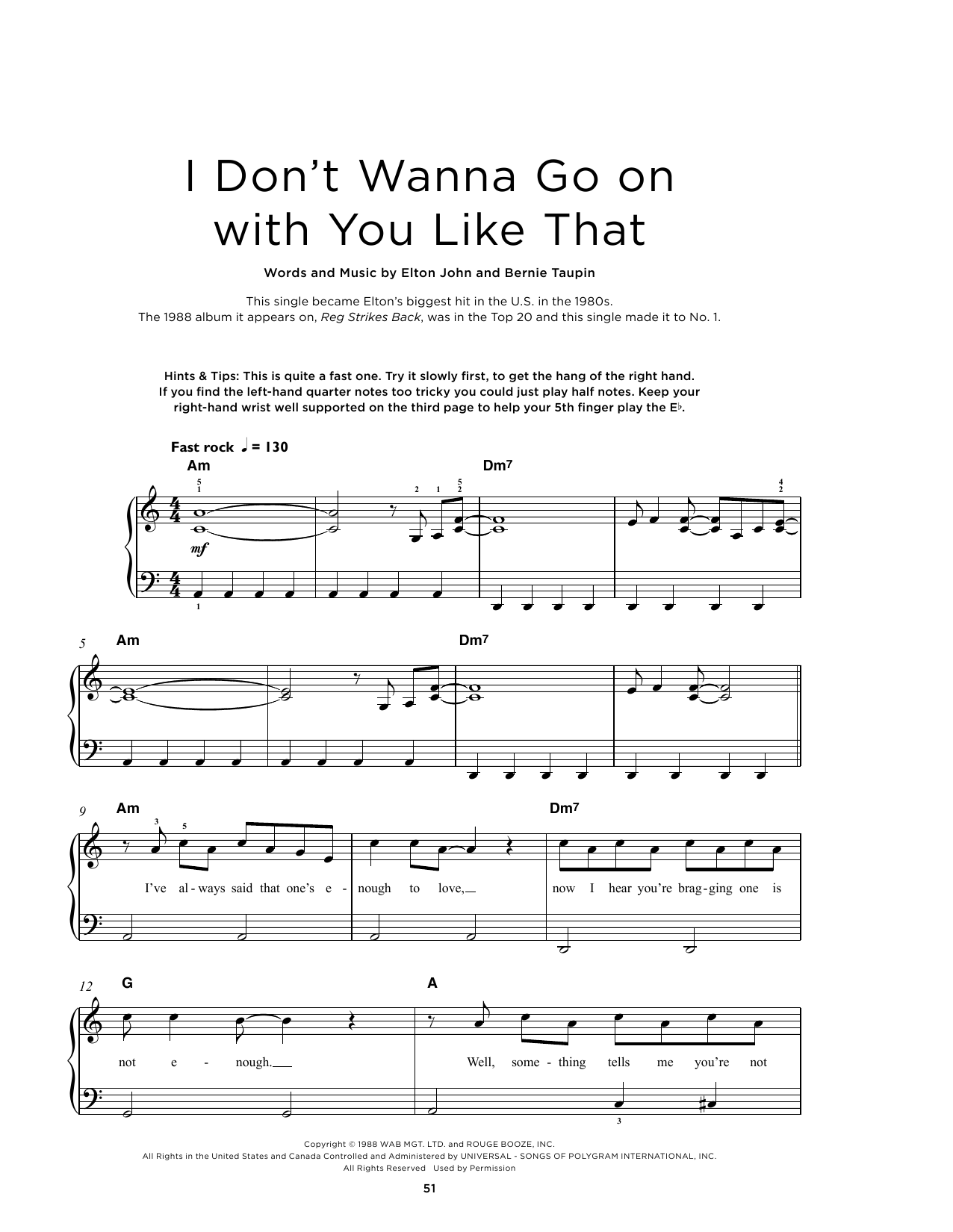 Produktbild zu: I Don't Wanna Go On With You Like That