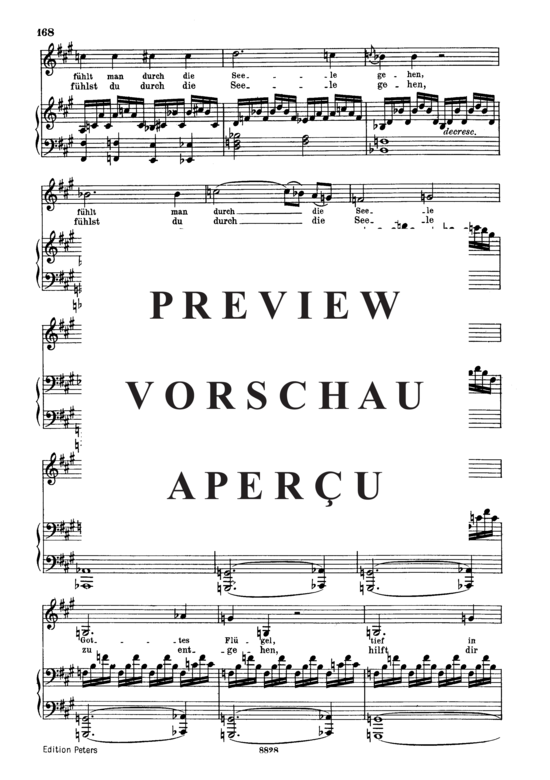 gallery: Waldes - Nacht D.708 , , (Gesang tief + Klavier)
