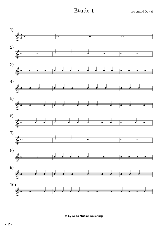 Produktgalerie: Seite 1 von 11 Etüden für Snare Drum im 4/4-Takt - Band 1, , Snare Drum Solo