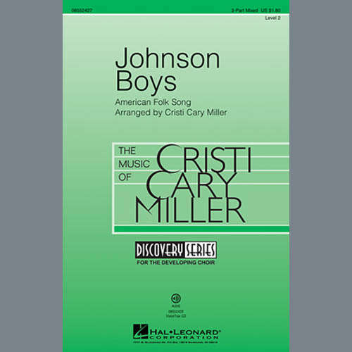 cover: Johnson Boys, Cristi Cary Miller