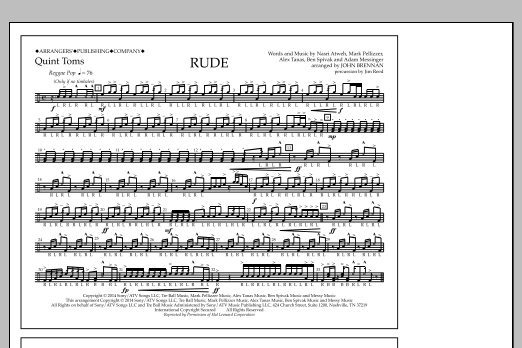 Product picture to: Rude - Quint-Toms