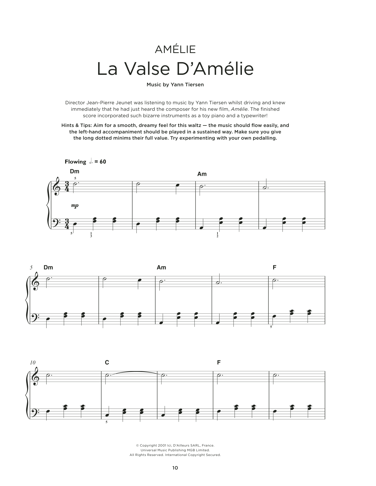 Product picture to: La Valse D'Amelie