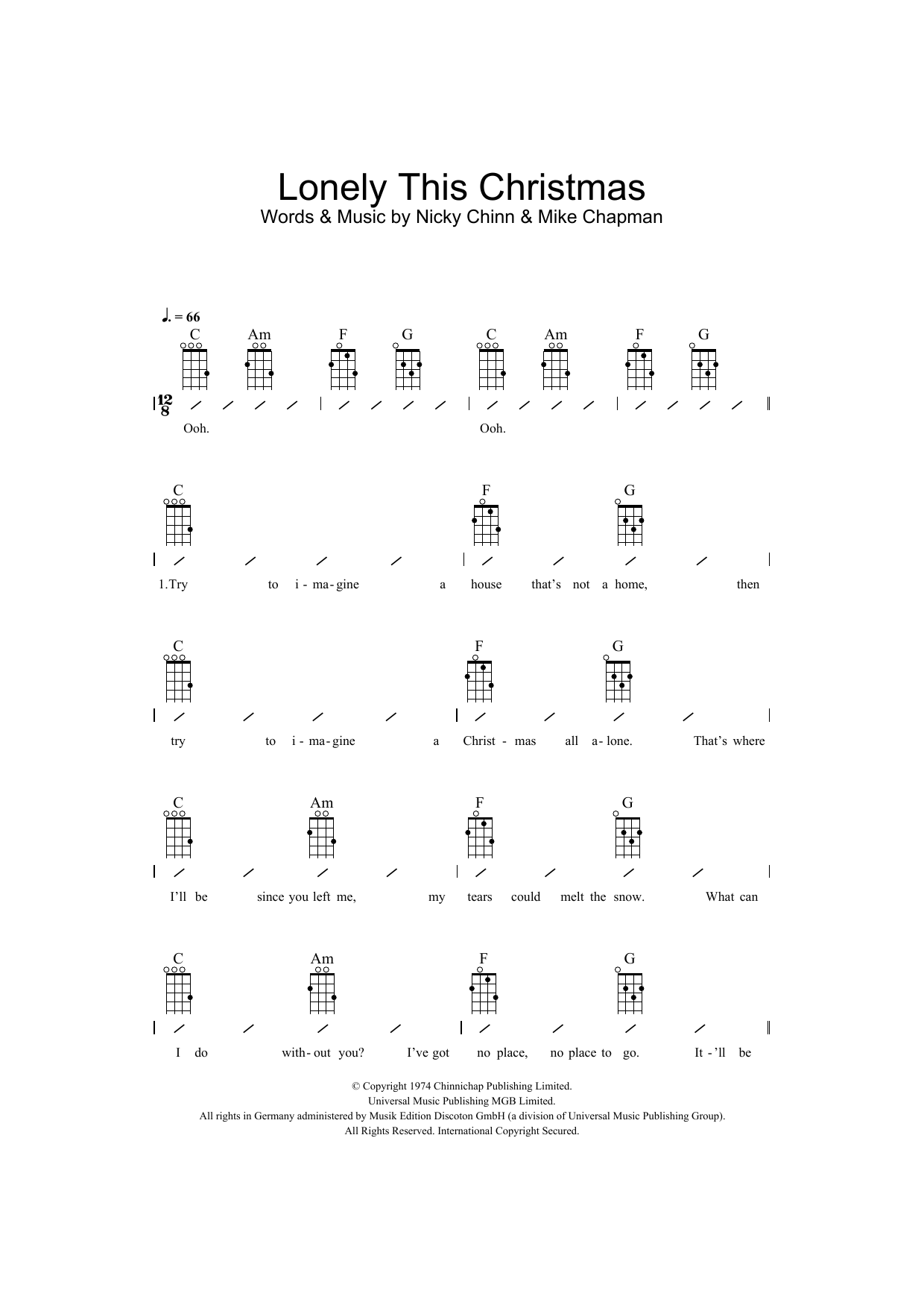 Product gallery: Page 1 of 1 Lonely This Christmas, Elvis Presley