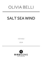 cover: Salt Sea Wind, Olivia Belli