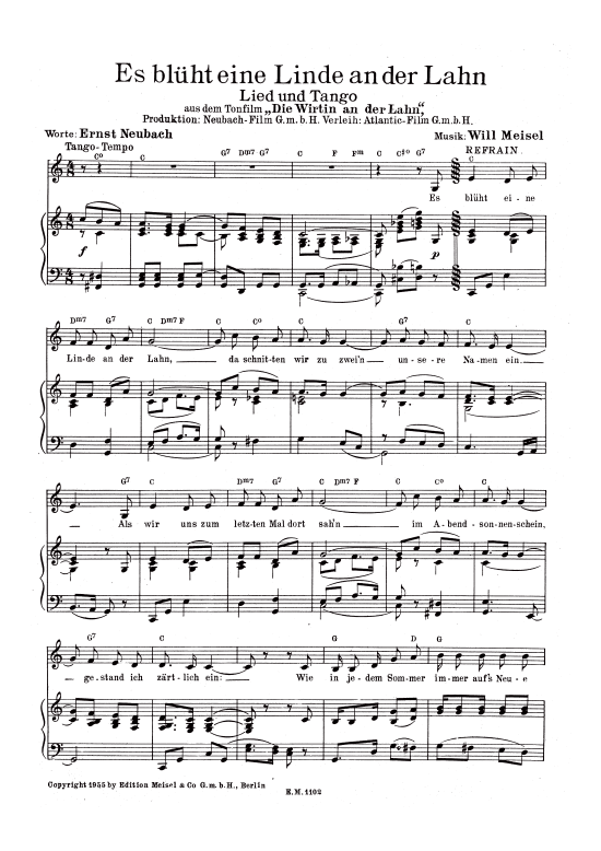 Produktbild zu: Es blüht eine Linde an der Lahn