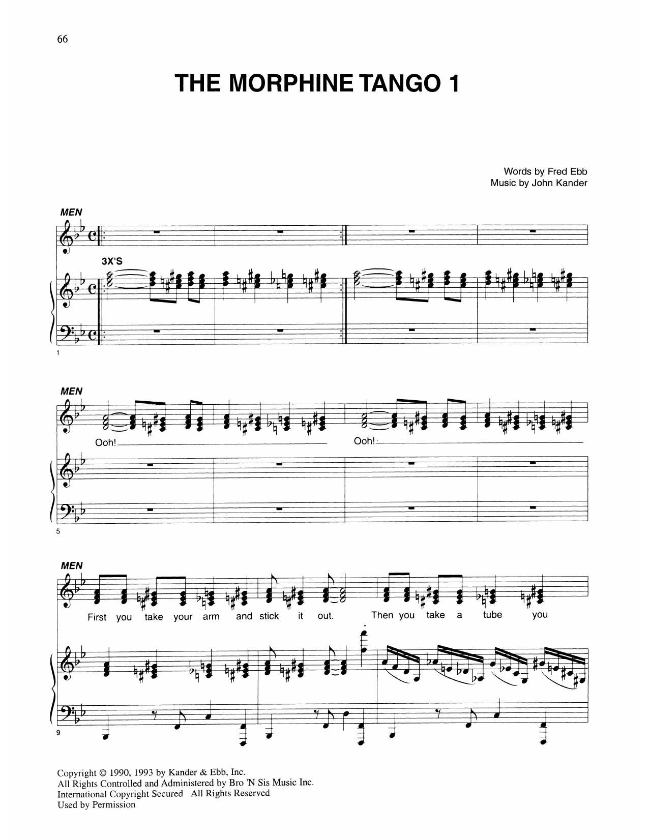 Produktbild zu: The Morphine Tango 1 (from Kiss Of The Spider Woman)