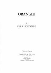 Product picture to: Obangiji