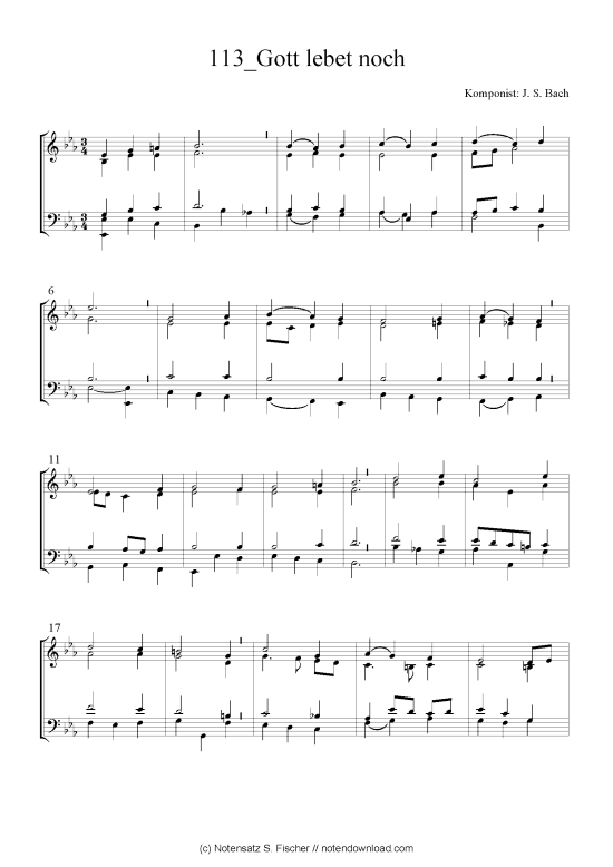 Product picture to: Gott lebet noch J. S. Bach